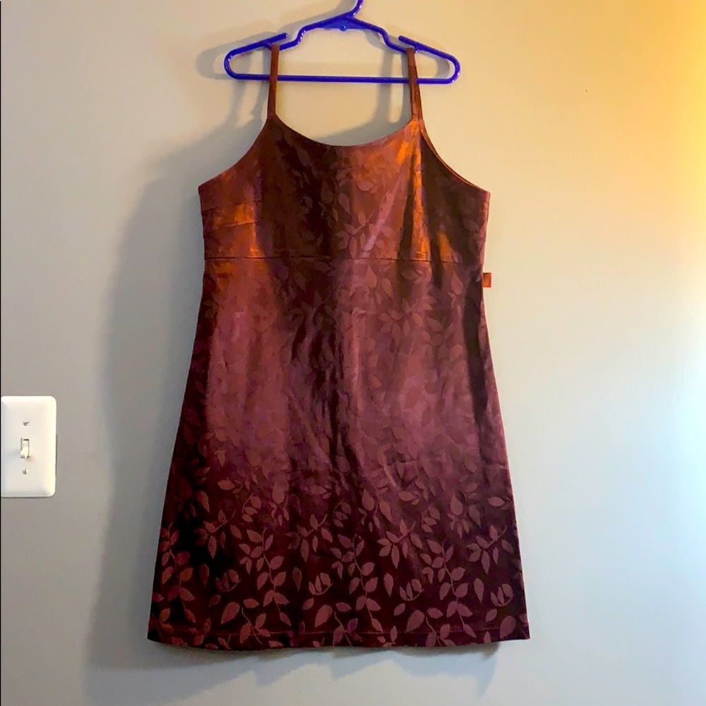 Short Wine red dress